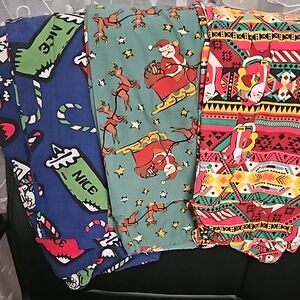 LulaRoe -Festive Holiday Leggings Trio